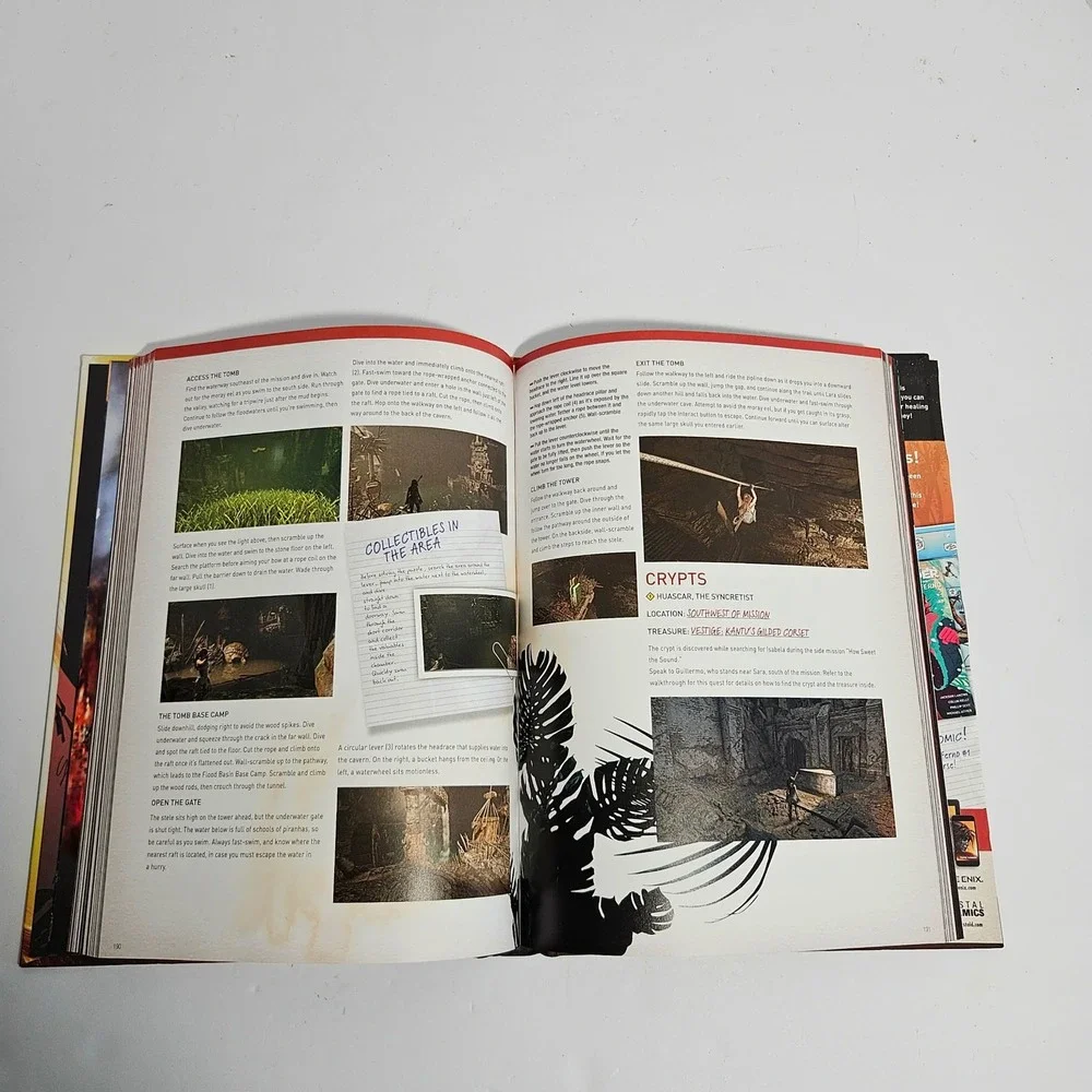 Shadow of the Tomb Raider Collector's Companion Tome Prima Games Hardcover Guide